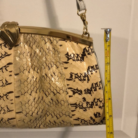 Vintage Reptile skin clutch/purse - Picture 5 of 6